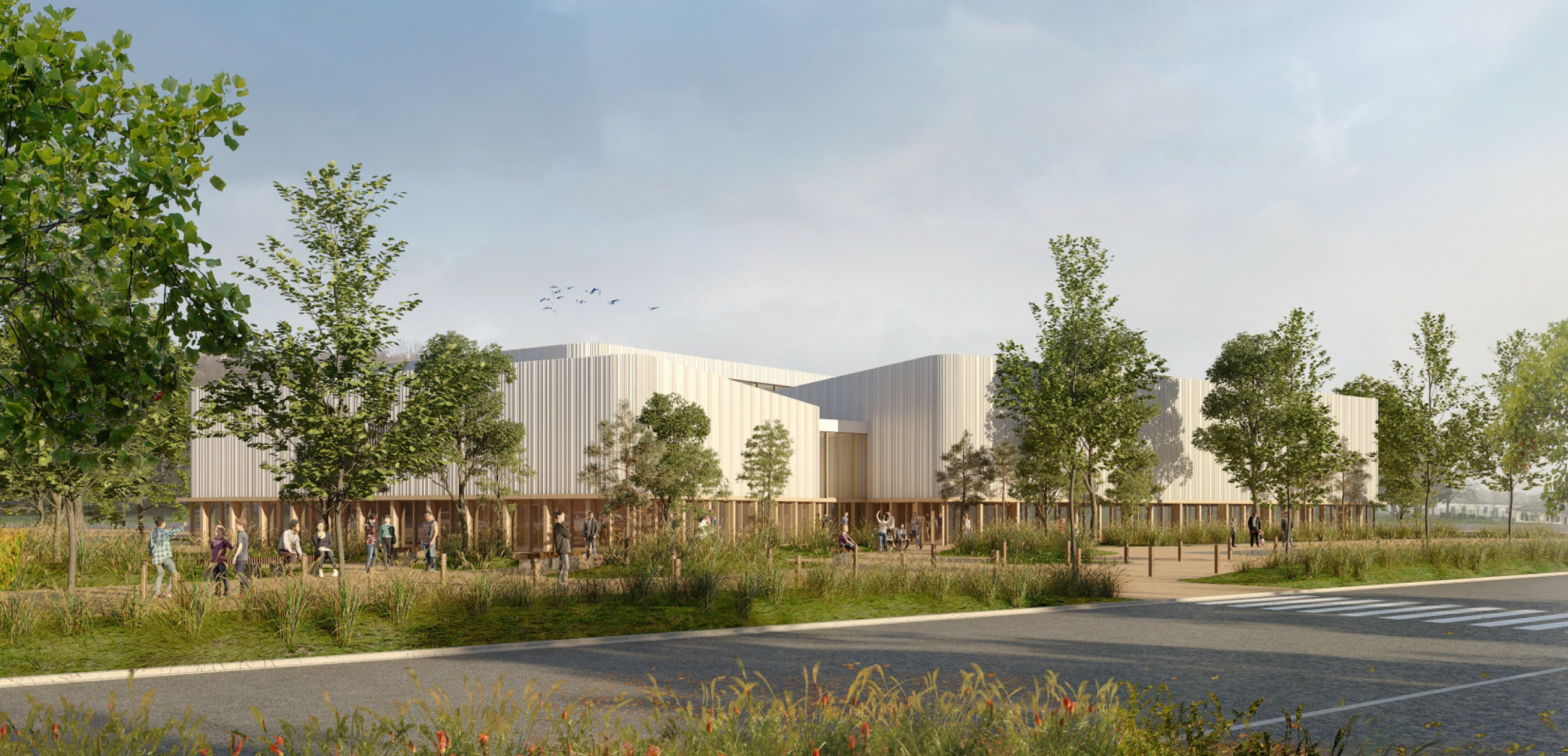 Le nouveau complexe sportif et de loisirs de Vernouillet (28)
